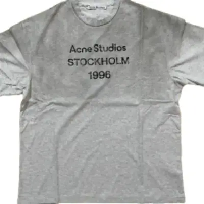 Acne Studios Grey T-Shirt — USFans Spreadsheet photo