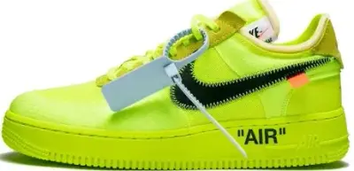 Air Force 1 Low Off-White Volt — USFans Spreadsheet photo