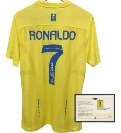 Al-Nassr CR7 Signature Jersey — Kakobuy Spreadsheet photo 1