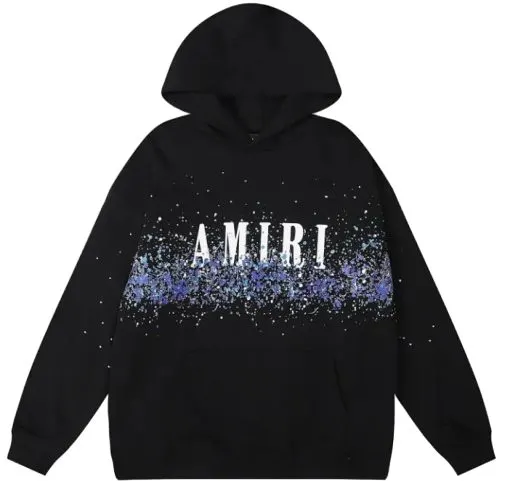Amiri Paint Splatter Hoodie — USFans Spreadsheet photo 1