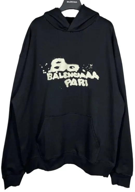 Balenciaga Paris Graffiti Hoodie — USFans Spreadsheet photo 1