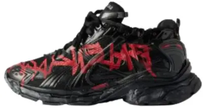Balenciaga Runner Black Red Graffiti — USFans Spreadsheet photo