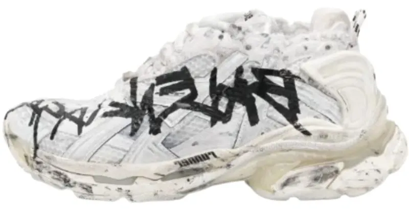 Balenciaga Runner White Black Graffiti — USFans Spreadsheet photo 1