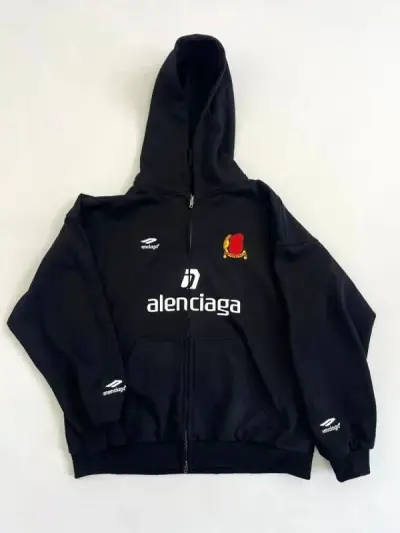 Balenciaga Soccer Zip-Up Hoodie — USFans Spreadsheet photo
