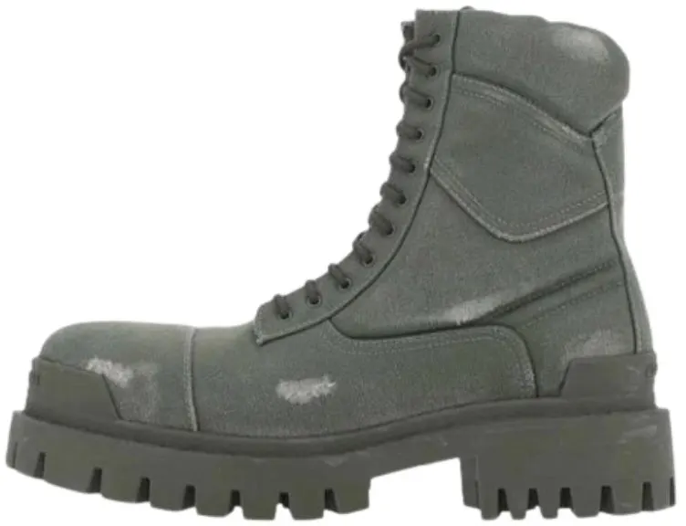 Balenciaga Strike Boots Khaki — USFans Spreadsheet photo 1