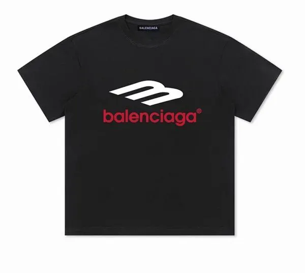 Balenciaga Tee (Black and White Colorway) — USFans Spreadsheet photo 1