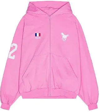 Balenciaga x Ralph Lauren Pink Hoodie — USFans Spreadsheet photo 1