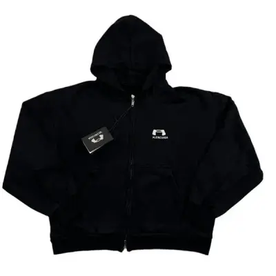 Balenciaga x Under Armour Hoodie (Black) — USFans Spreadsheet photo