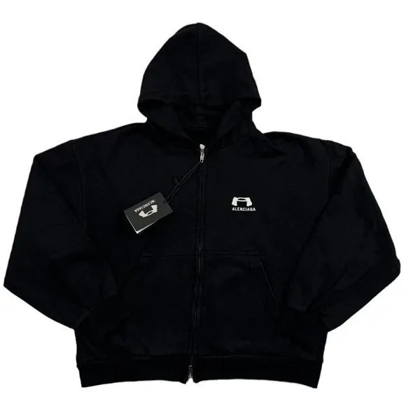 Balenciaga x Under Armour Hoodie (Black) — USFans Spreadsheet photo 1