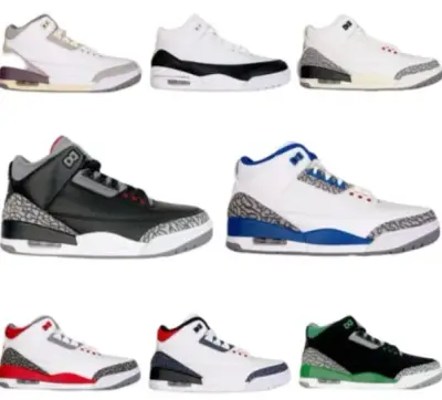 Budget Jordan 3 Shoes — USFans Spreadsheet photo