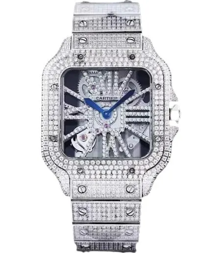 Cartier Santos Skeleton Iced Out — USFans Spreadsheet photo 1