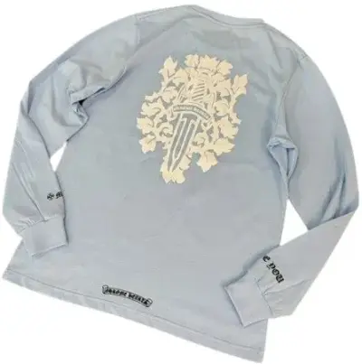 Chrome Hearts Blue Longsleeve Sweater — USFans Spreadsheet photo