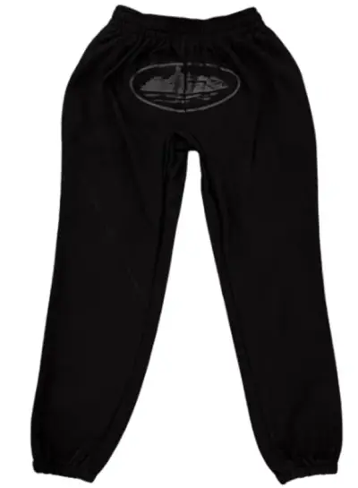Corteiz Alcatraz Basic Triple Black Pants — USFans Spreadsheet photo