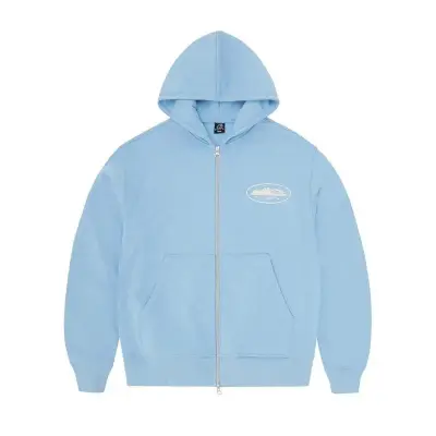 Corteiz Island Puff Print Zip Hoodie — USFans Spreadsheet photo