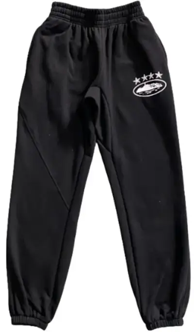 Corteiz Track suit 5th anniversary alcatraz 4 stars black pant — USFans Spreadsheet photo