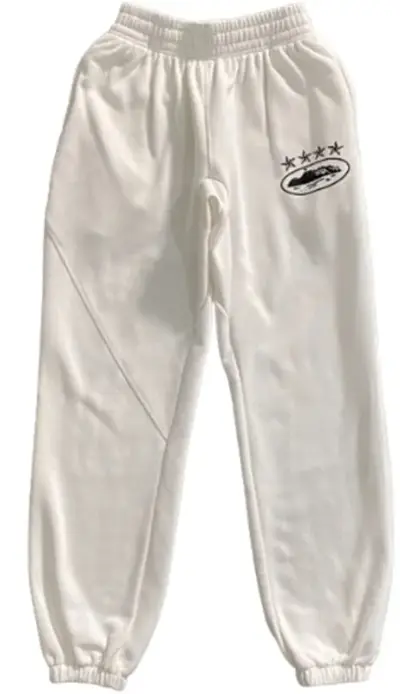Corteiz Track suit 5th anniversary alcatraz 4 stars white pant — USFans Spreadsheet photo