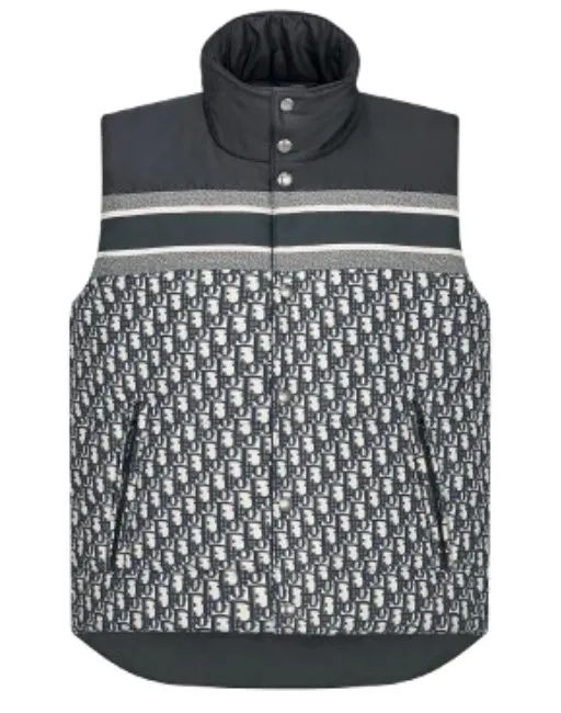 Dior DiorAlps Puffer Vest Gray and Black — USFans Spreadsheet photo 1