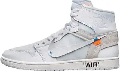 Jordan 1 Retro High Off-White White — USFans Spreadsheet photo