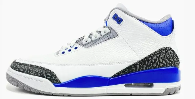 Jordan 3 Racer Blue — USFans Spreadsheet photo 1