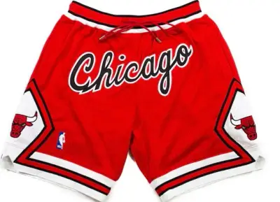 Just Don Chicago Bulls Shorts — USFans Spreadsheet photo