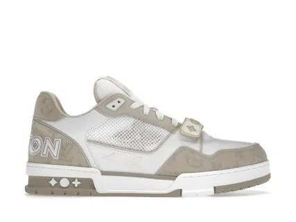 Louis Vuitton Trainer Beige White — USFans Spreadsheet photo 1