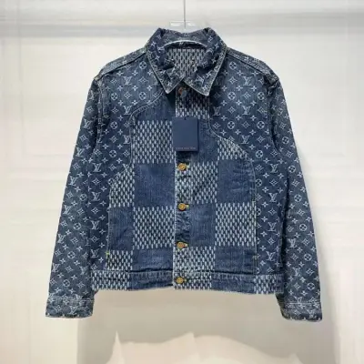 LV Jacket Blue Denim — USFans Spreadsheet photo