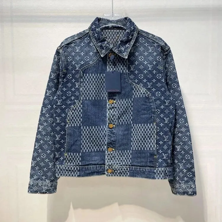 LV Jacket Blue Denim — USFans Spreadsheet photo 1