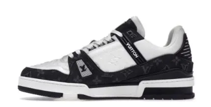 LV Trainers Monogram Black Denim Sneakers — Kakobuy Spreadsheet photo 1