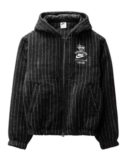 Nike x Stussy Striped Wool Jacket — USFans Spreadsheet photo