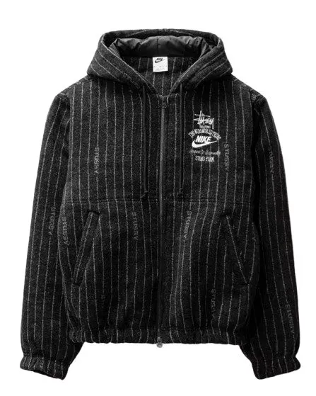 Nike x Stussy Striped Wool Jacket — USFans Spreadsheet photo 1