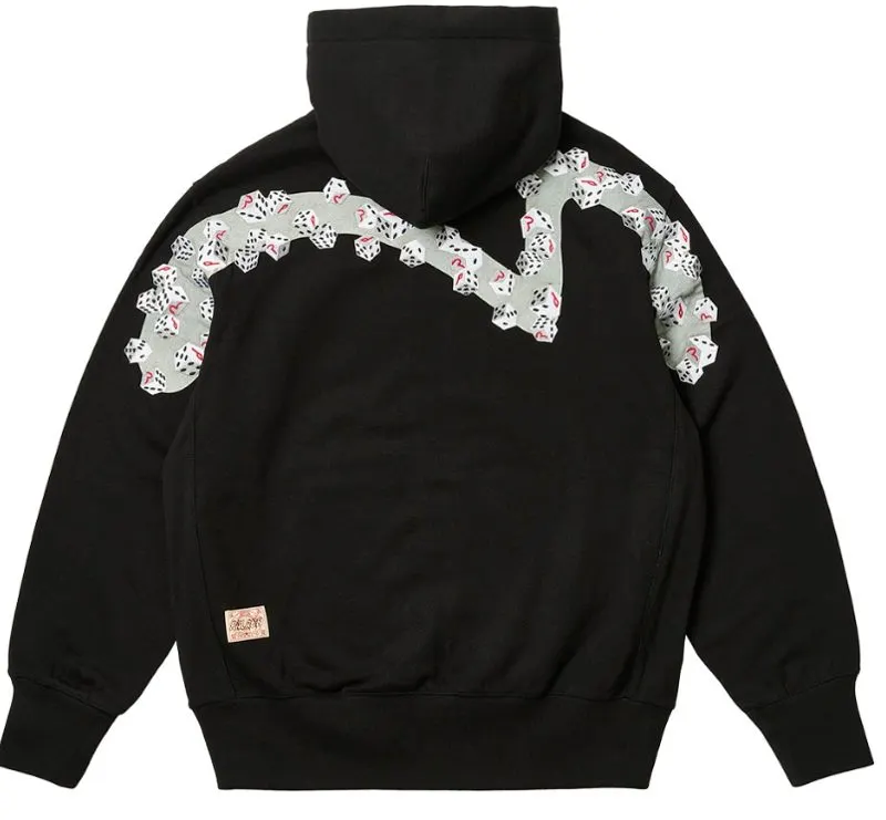 Palace x Evisu Black Hoodie — USFans Spreadsheet photo 1