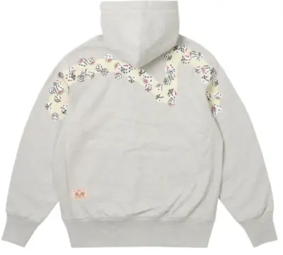 Palace x Evisu Grey Hoodie — USFans Spreadsheet photo