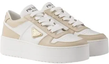 Prada Downtown Bold Leather Sneakers — USFans Spreadsheet photo 1