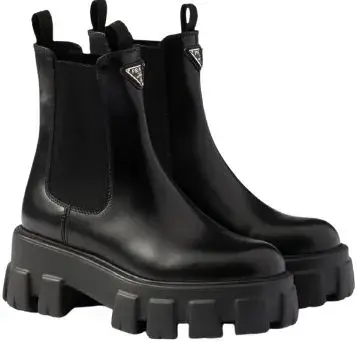 Prada Monolith Leather Chelsea Boots — USFans Spreadsheet photo