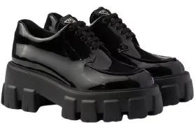 Prada Monolith Patent Leather Lace-Up Shoes — Kakobuy Spreadsheet photo 1