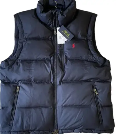 Ralph Lauren Navy Vest — USFans Spreadsheet photo