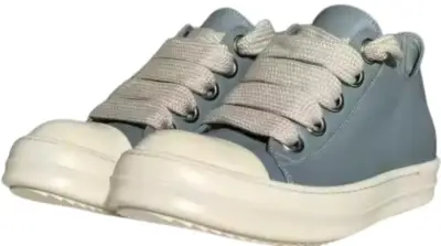 Rick Owens Low Blue Jumbo Lace Shoes — Kakobuy Spreadsheet photo 1