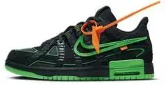 Rubber Dunk x Off-White Black Shoes — USFans Spreadsheet photo