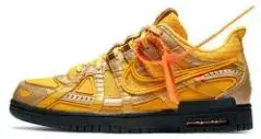 Rubber Dunk x Off-White Orange Shoes — USFans Spreadsheet photo