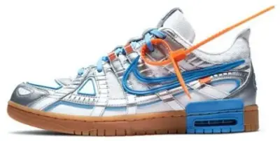 Rubber Dunk x Off-White Silver Shoes — USFans Spreadsheet photo