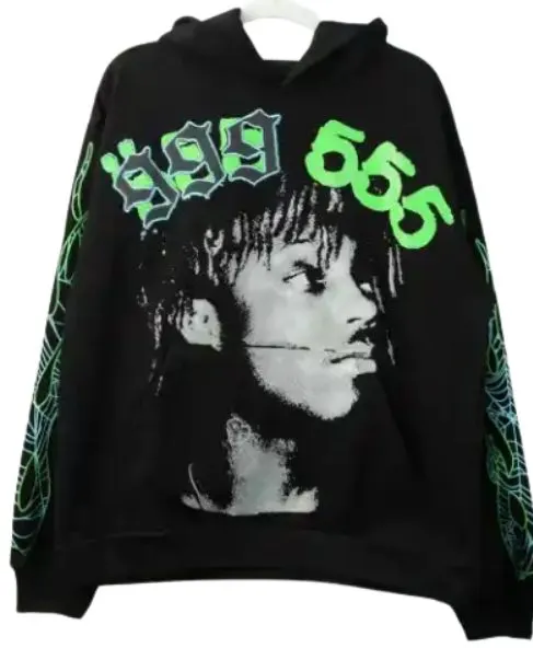 Sp5der Juice WRLD Hoodie — USFans Spreadsheet photo 1