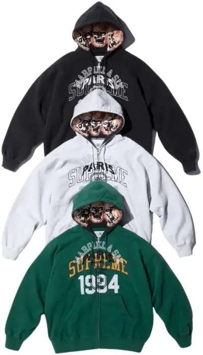 Supreme MM6 Zip Hoodie — USFans Spreadsheet photo