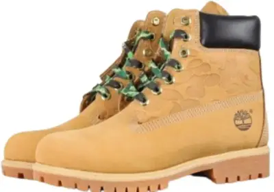 Timberland x Bape Shoes — USFans Spreadsheet photo