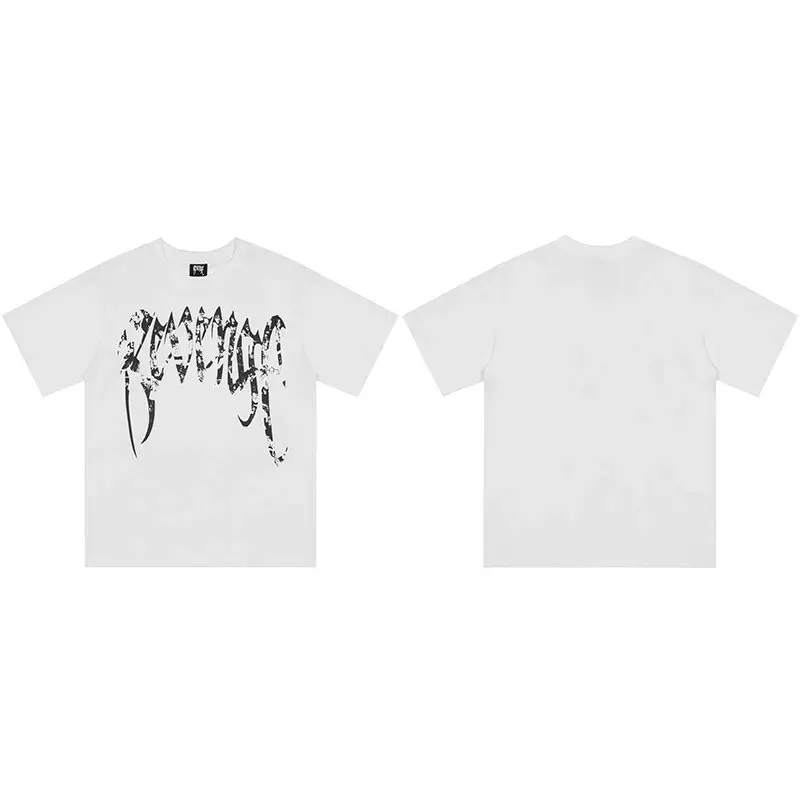 Revenge T-Shirts — White 999 co branded logo colorway — Kakobuy Spreadsheet photo