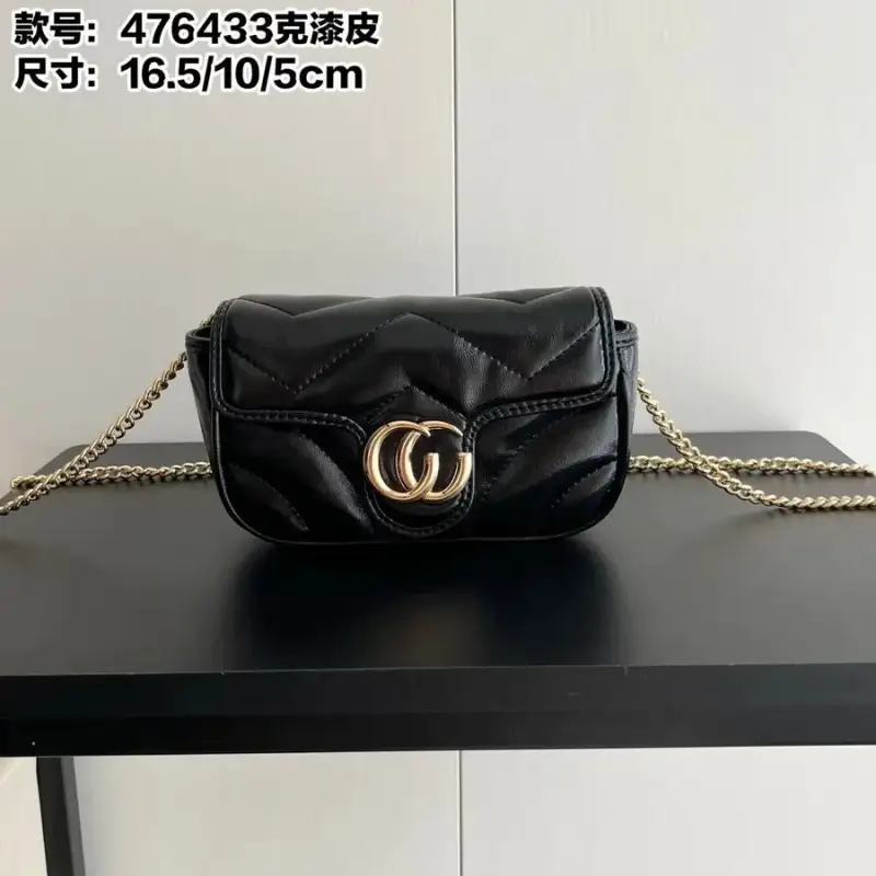 Gucci GG marmont — Black 16.5*10.5cm colorway — USFans Spreadsheet photo