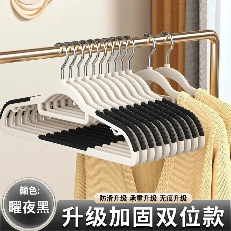 Hangers — 10 [black] non-slip double seamless hangers colorway — USFans Spreadsheet photo