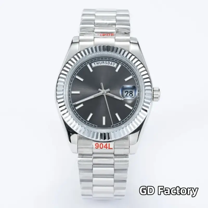 Rolex Datejust 41mm — [Bar Dial] Silver Case  Gray Dial  Steel Bracelet colorway — USFans Spreadsheet photo
