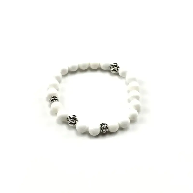 Chrome Hearts Beat Bracelet — White seashell colorway — USFans Spreadsheet photo