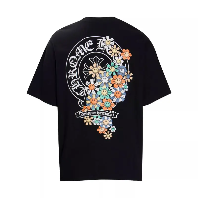 Chrome Hearts T-Shirts — 6004 black colorway — USFans Spreadsheet photo