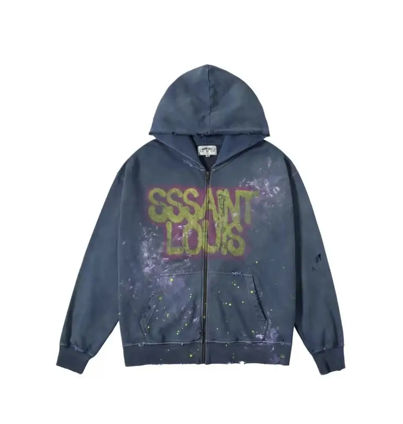 Saint Hoodie — ST649 BLUE colorway — Kakobuy Spreadsheet photo